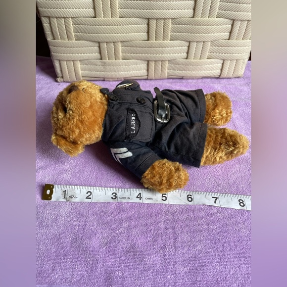 American Hero -Los Angeles Police Officer Teddy Bear - Picture 6 of 6